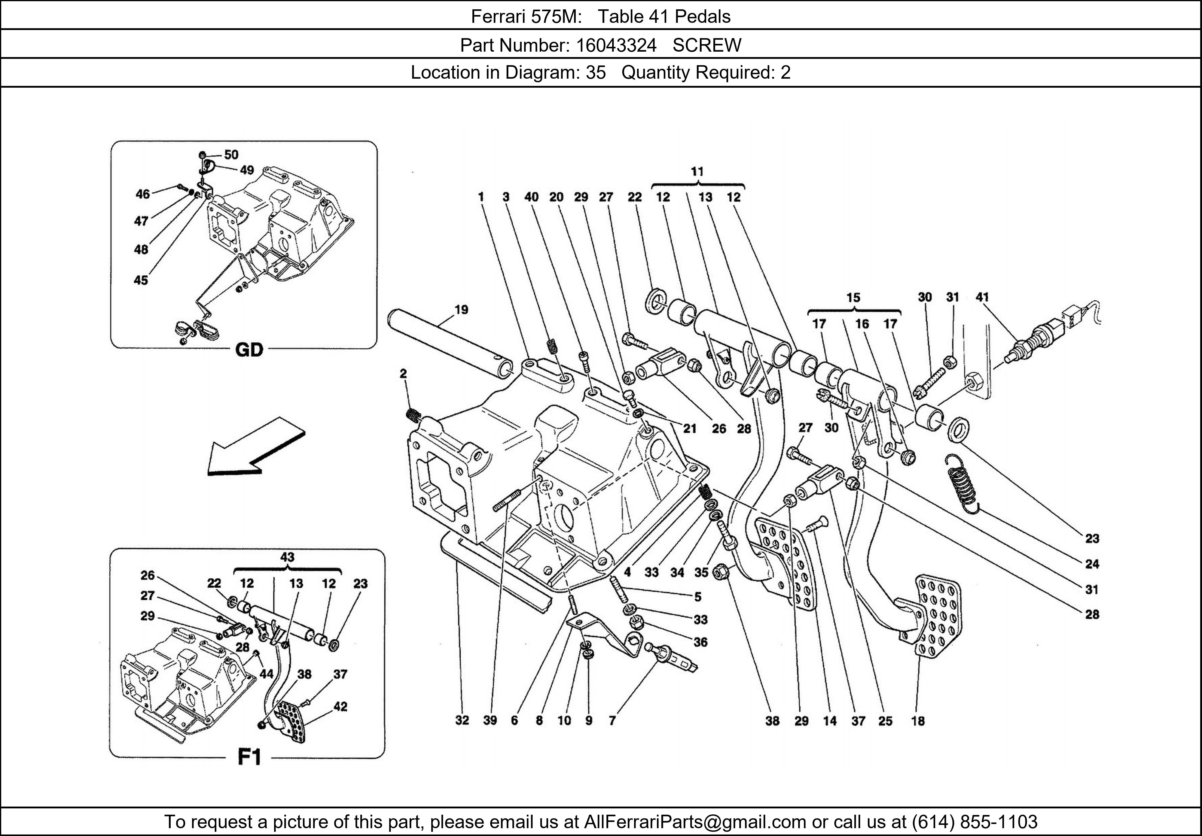 Ferrari Part 16043324