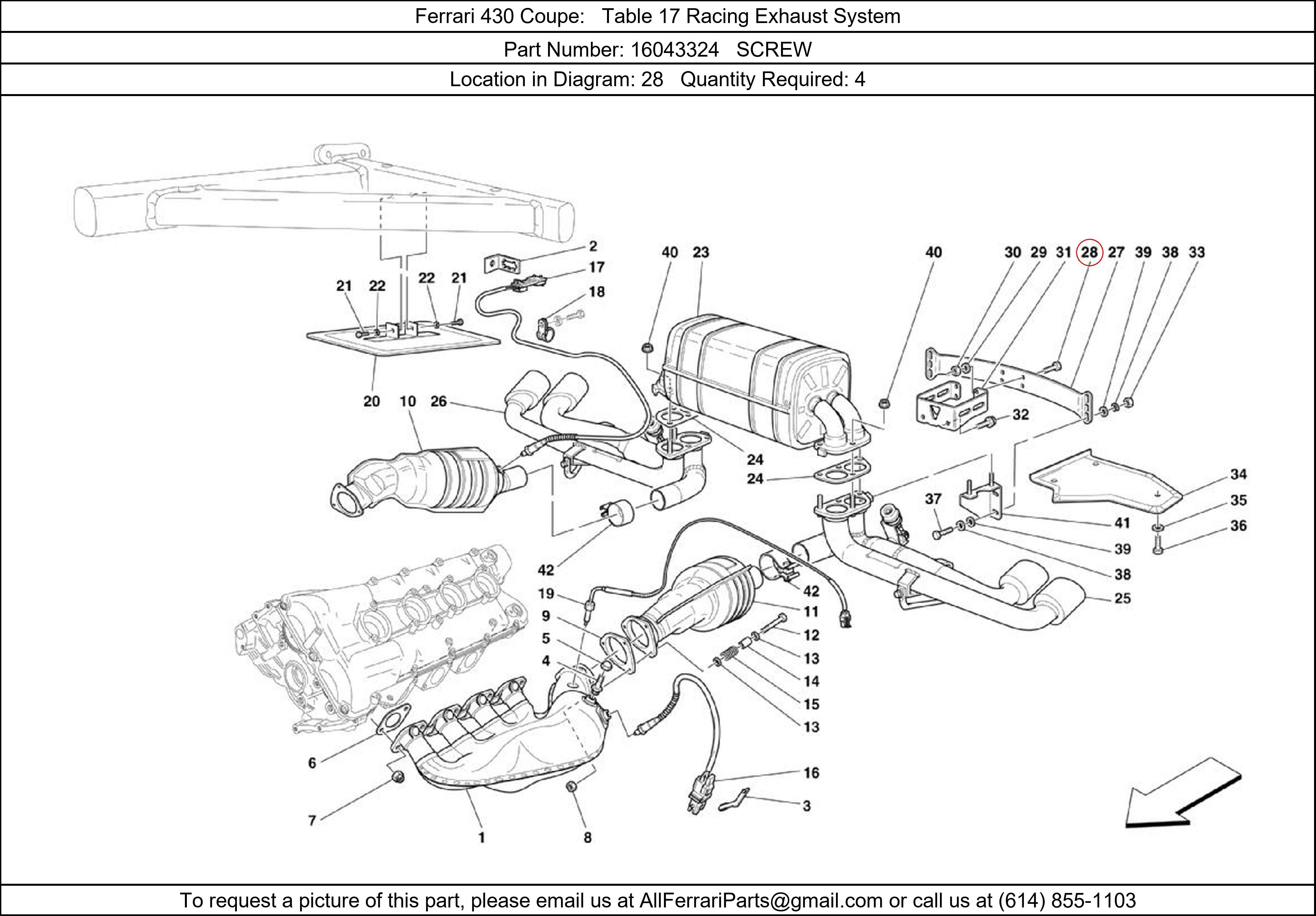 Ferrari Part 16043324