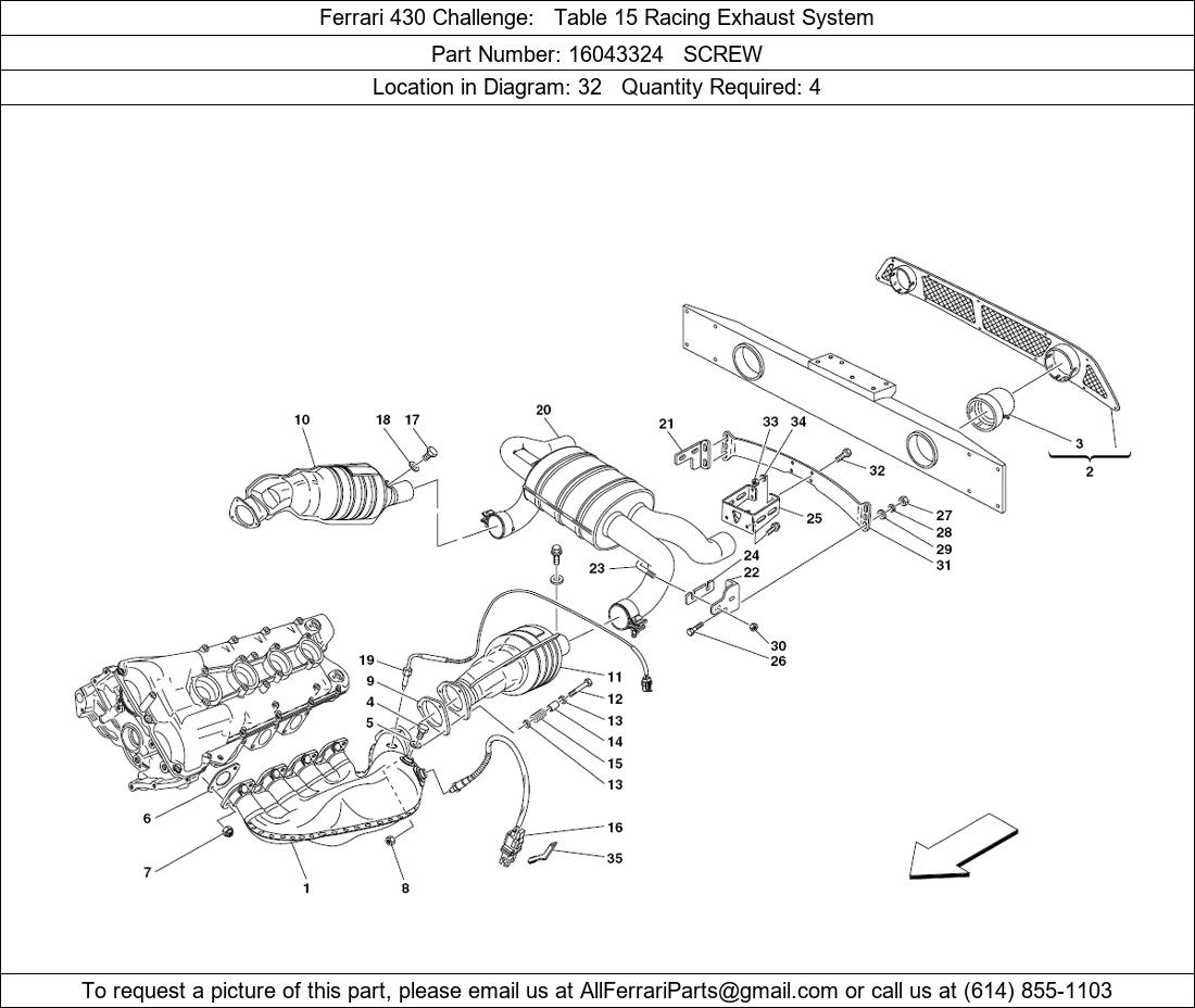 Ferrari Part 16043324