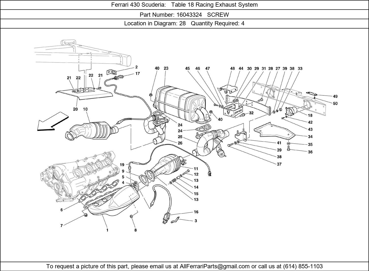 Ferrari Part 16043324