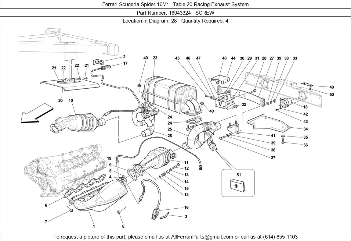 Ferrari Part 16043324