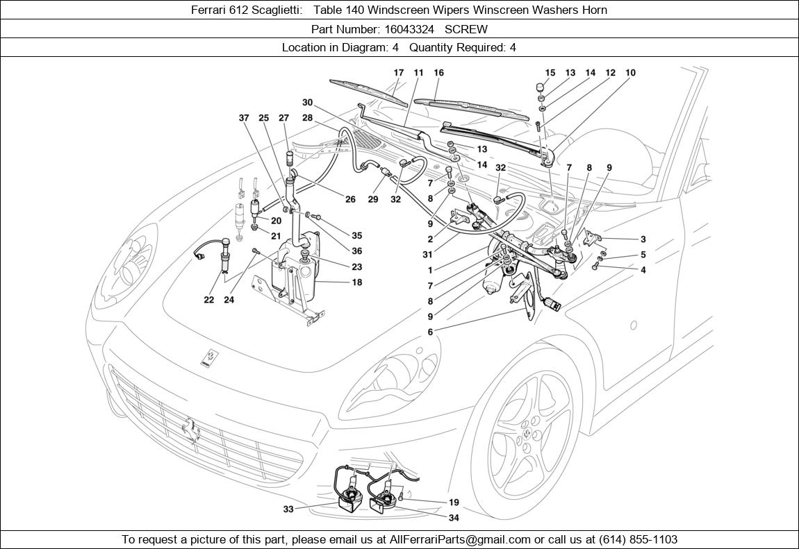 Ferrari Part 16043324