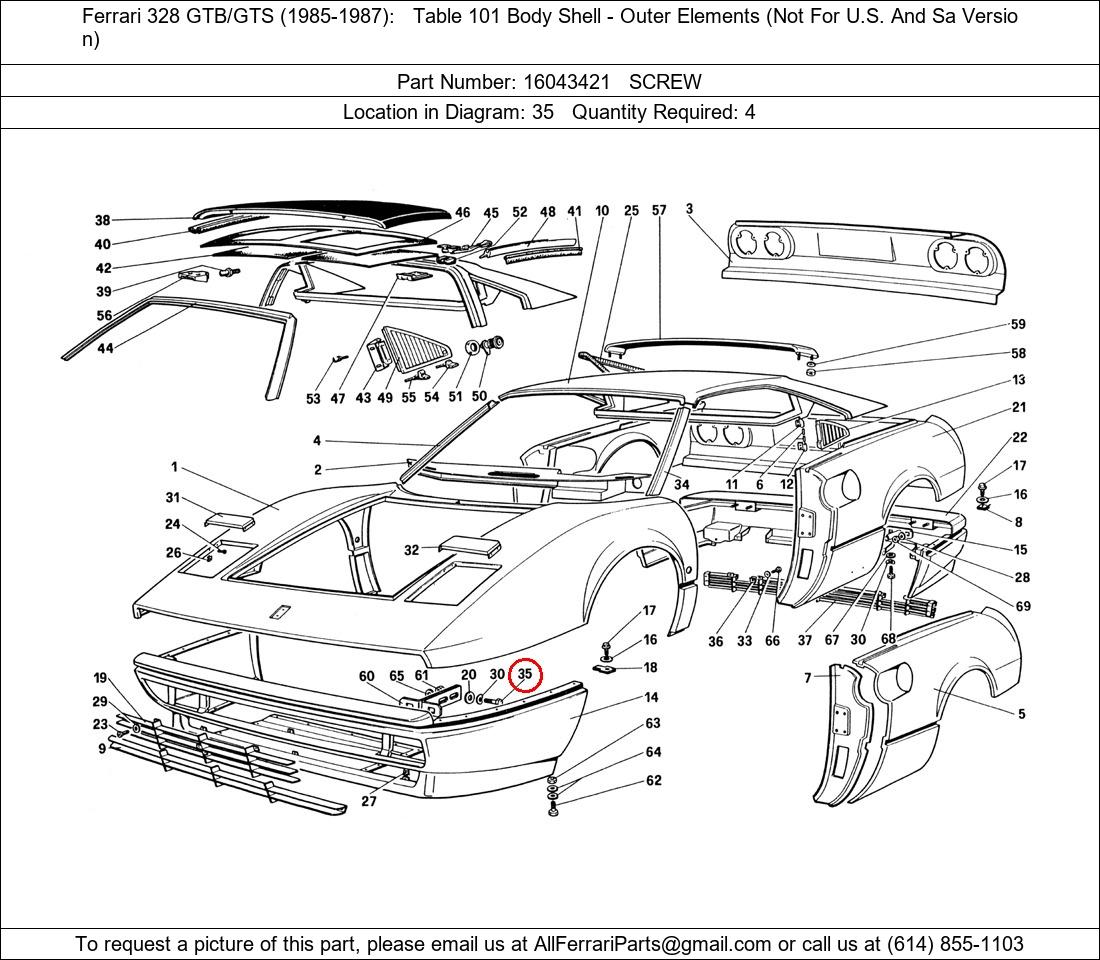 Ferrari Part 16043421