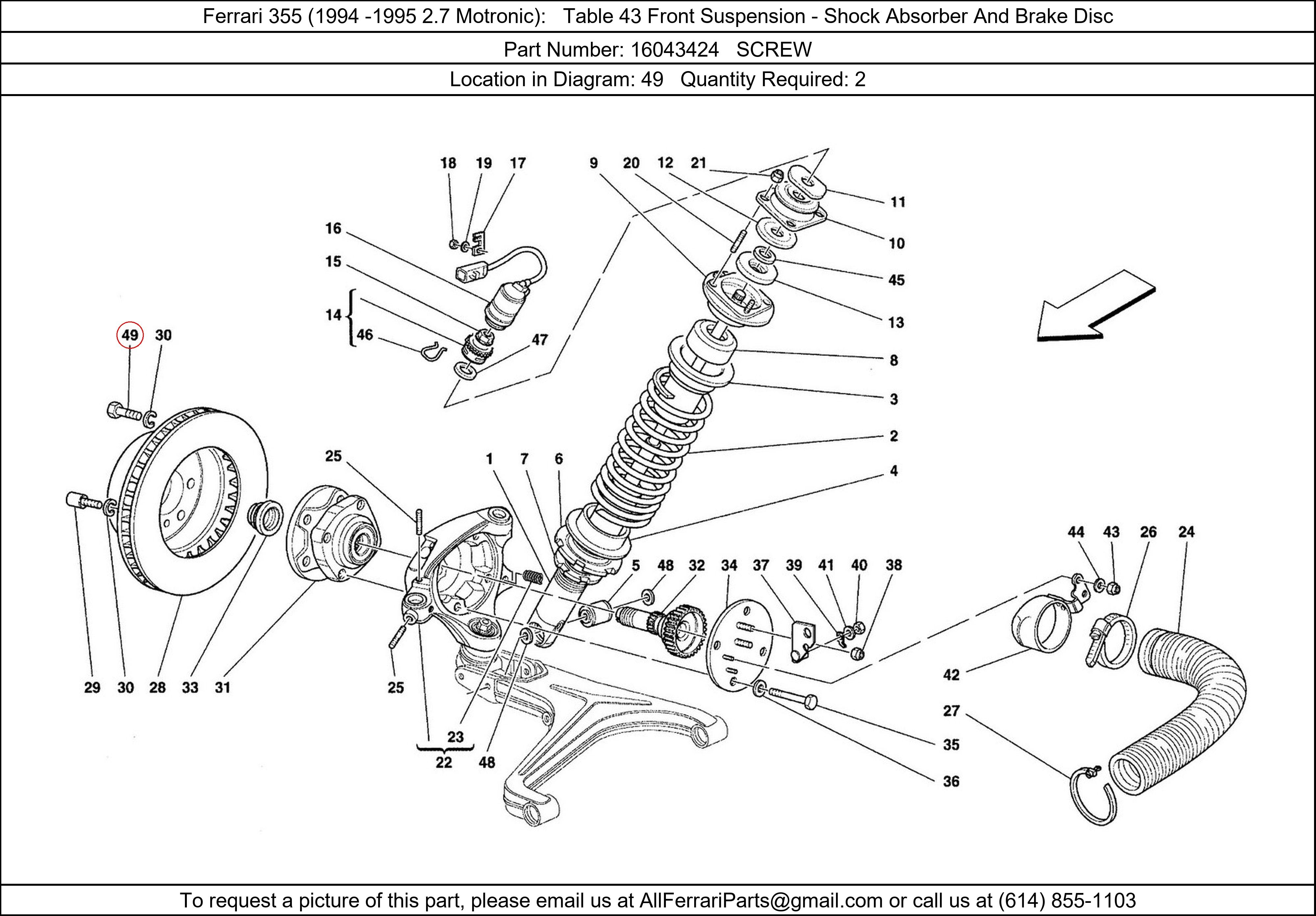 Ferrari Part 16043424