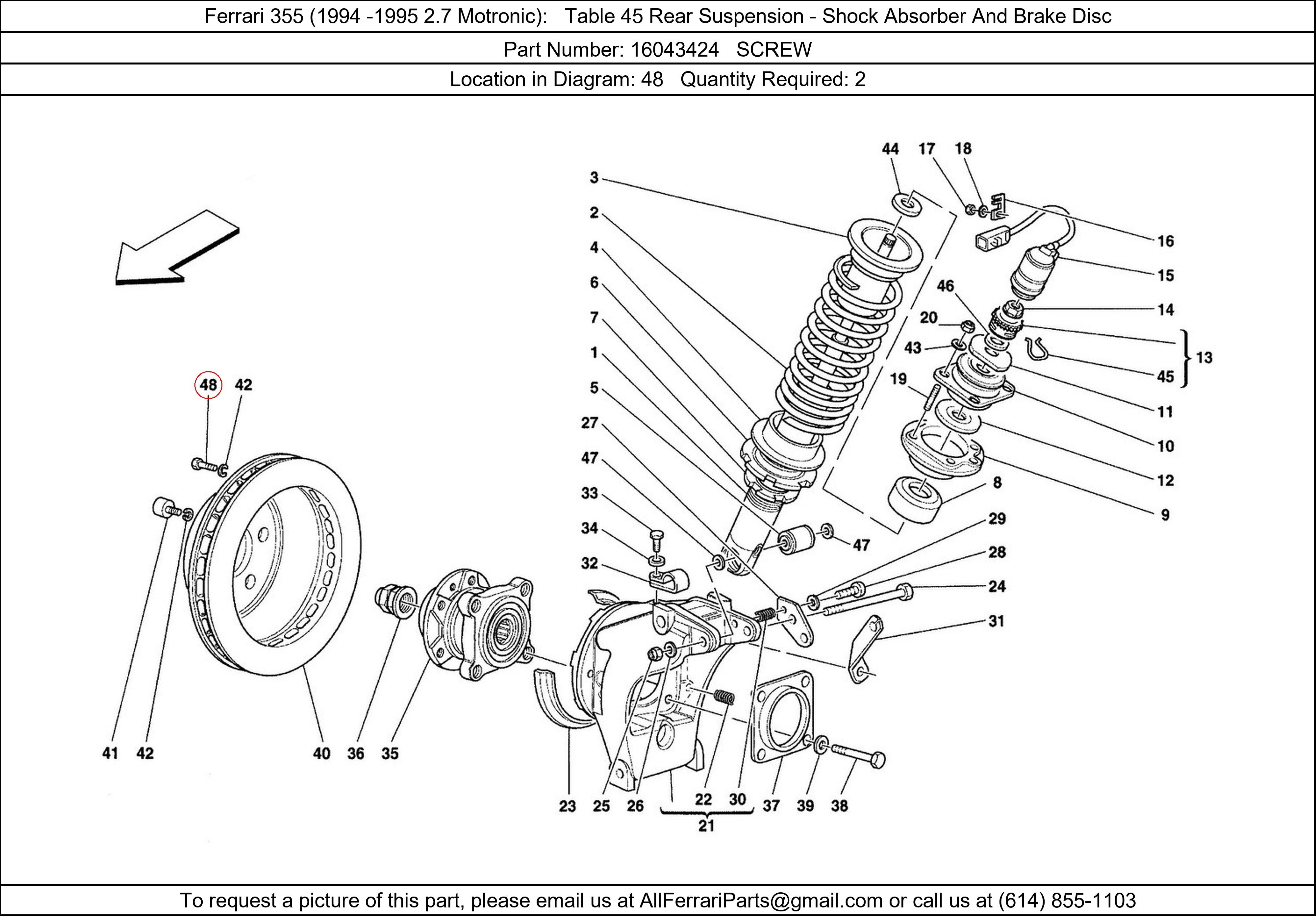 Ferrari Part 16043424