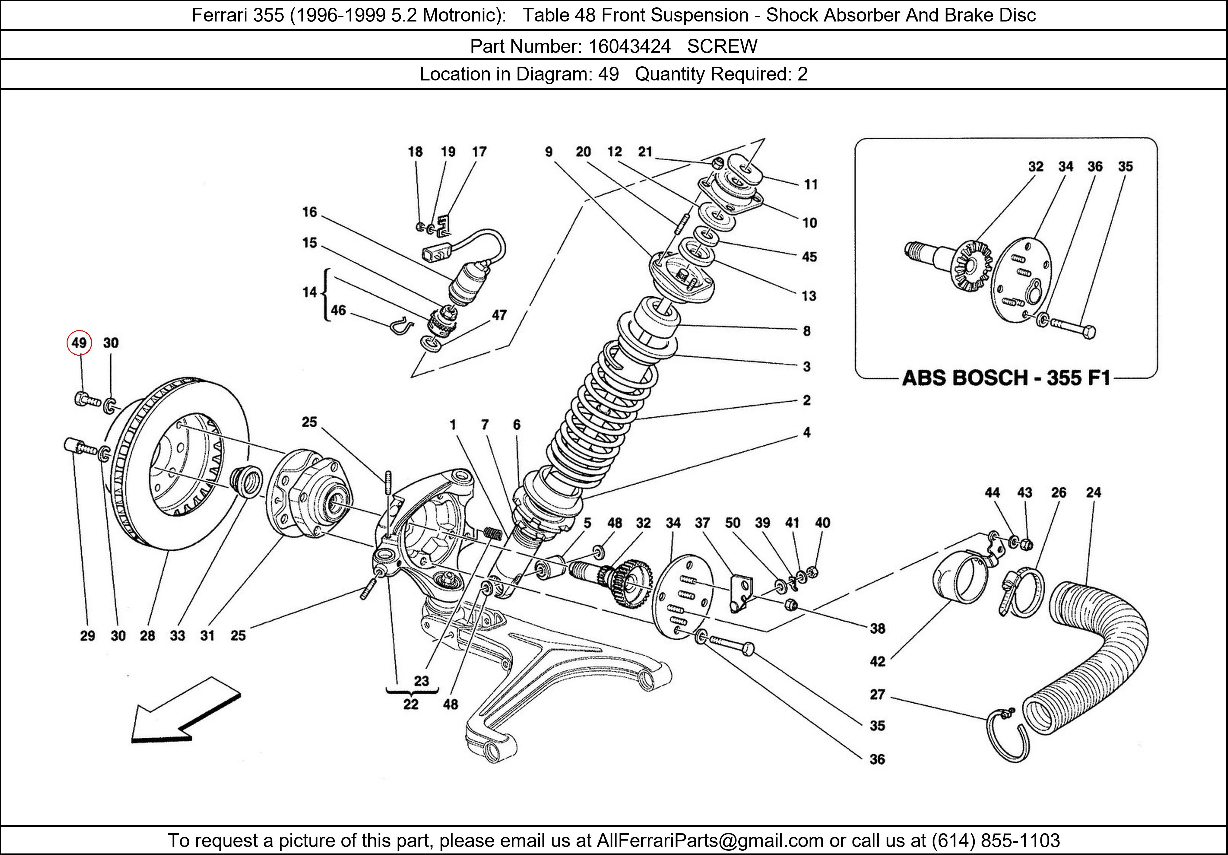 Ferrari Part 16043424