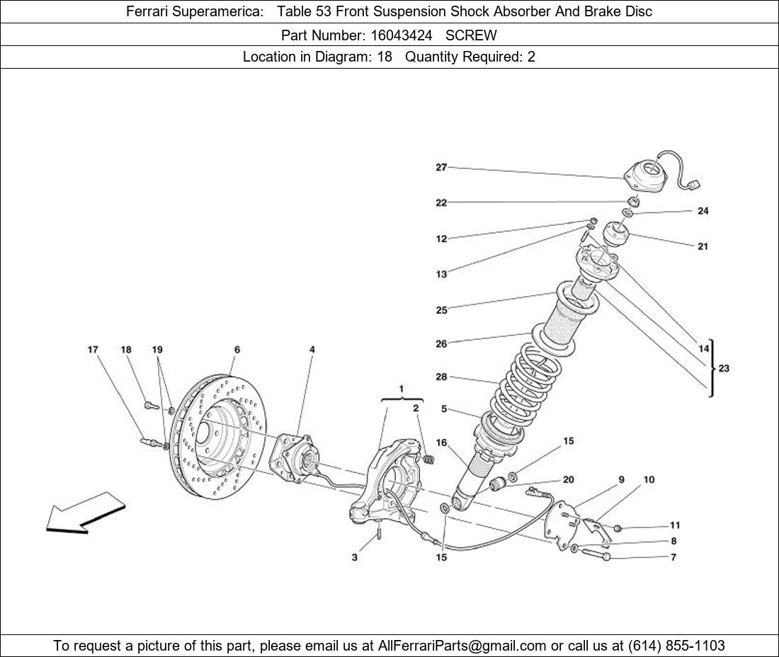 Ferrari Part 16043424