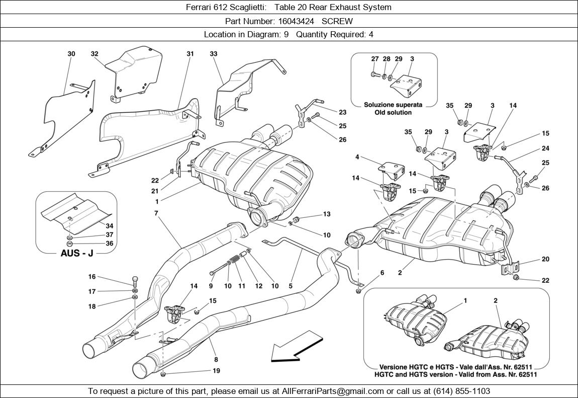 Ferrari Part 16043424