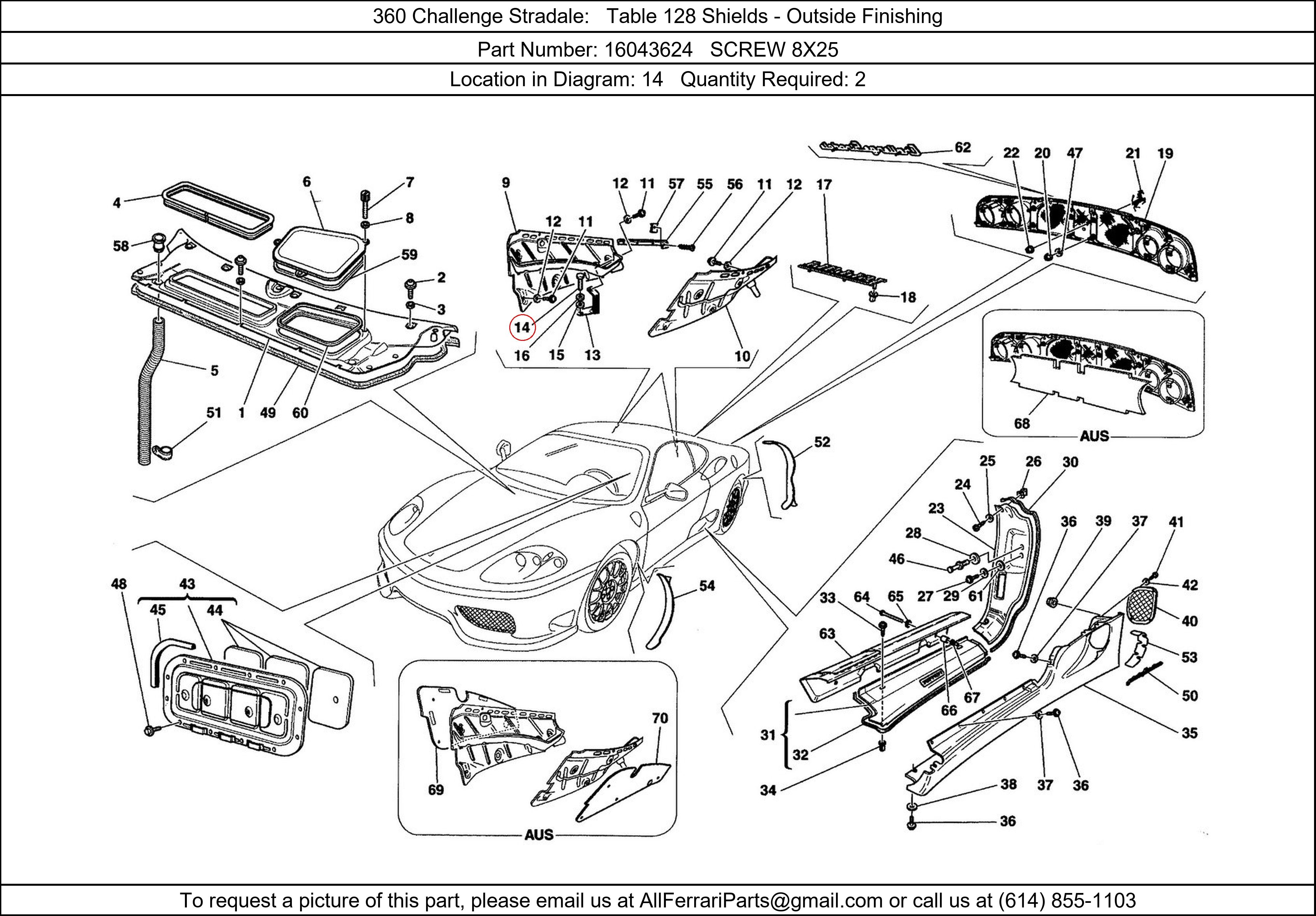 Ferrari Part 16043624