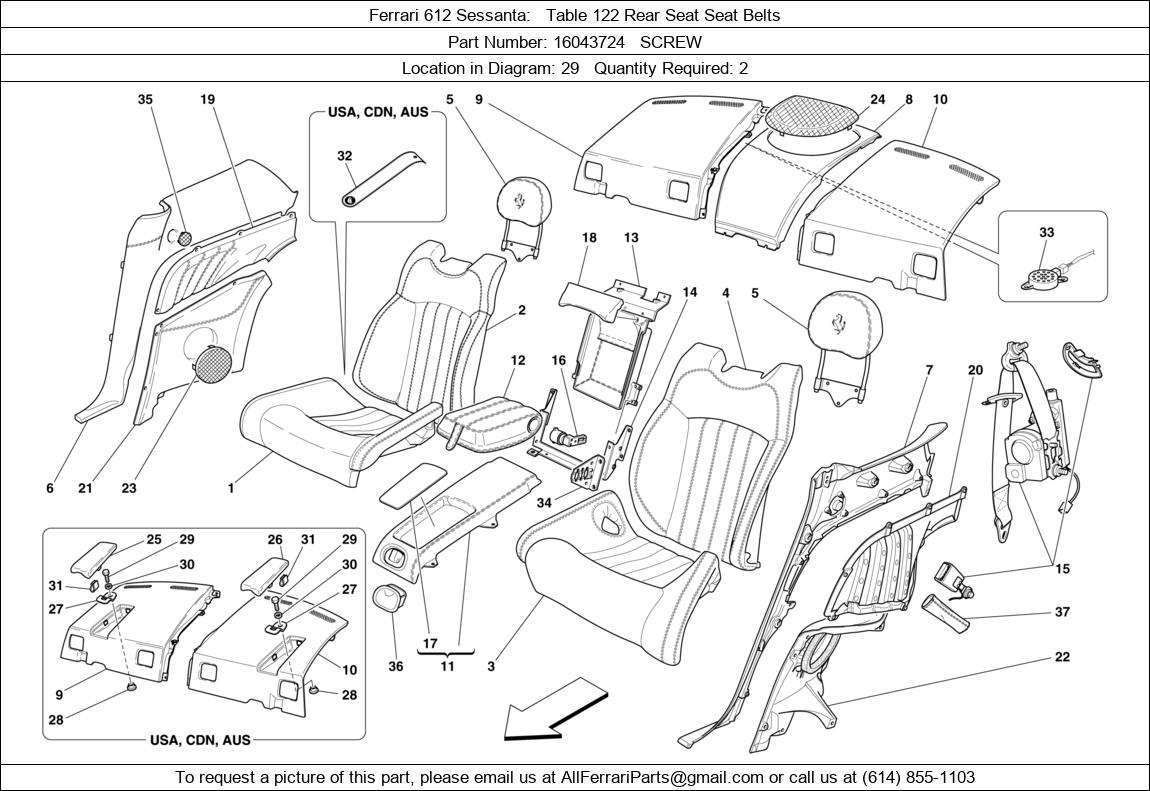 Ferrari Part 16043724