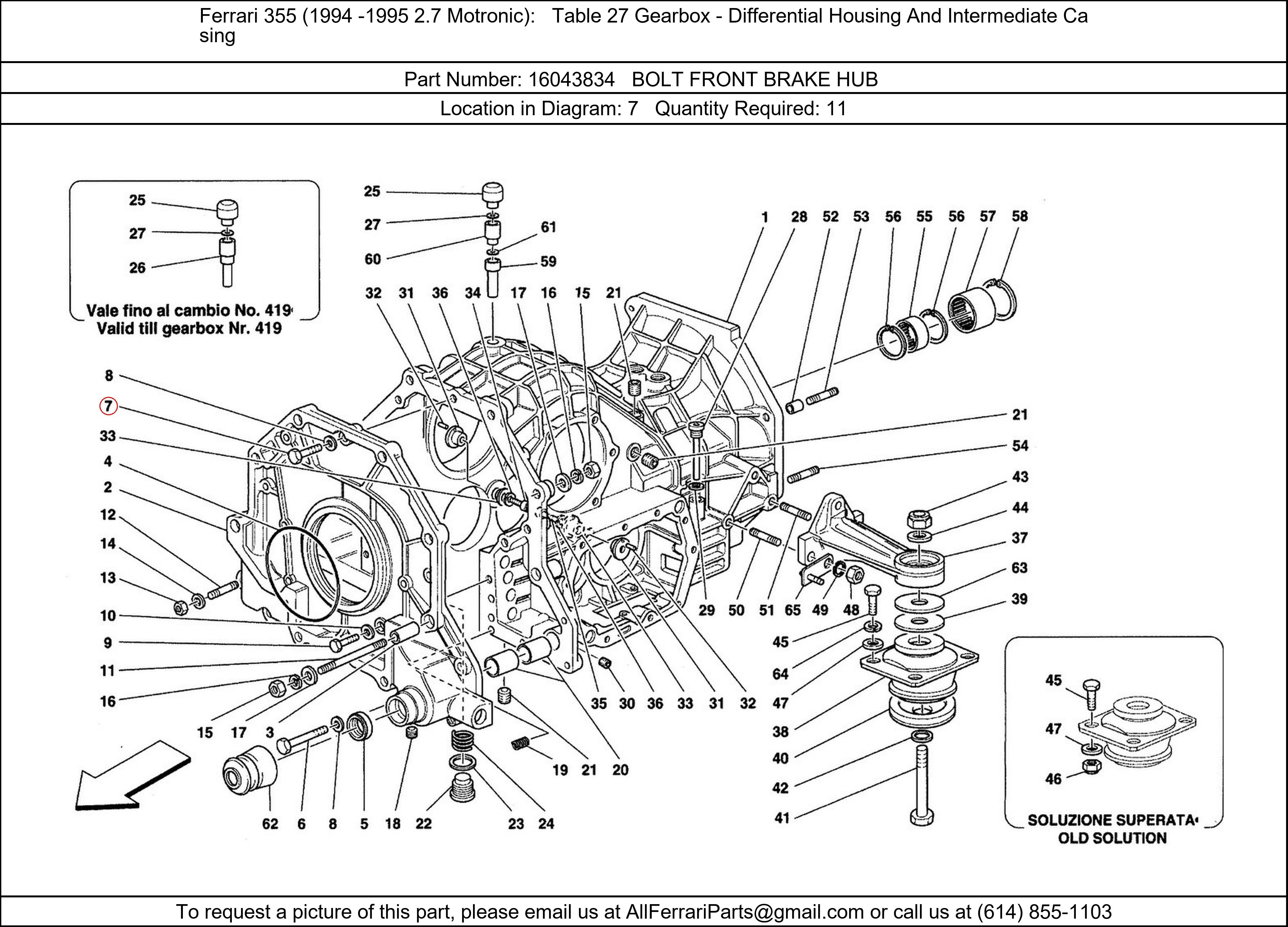 Ferrari Part 16043834