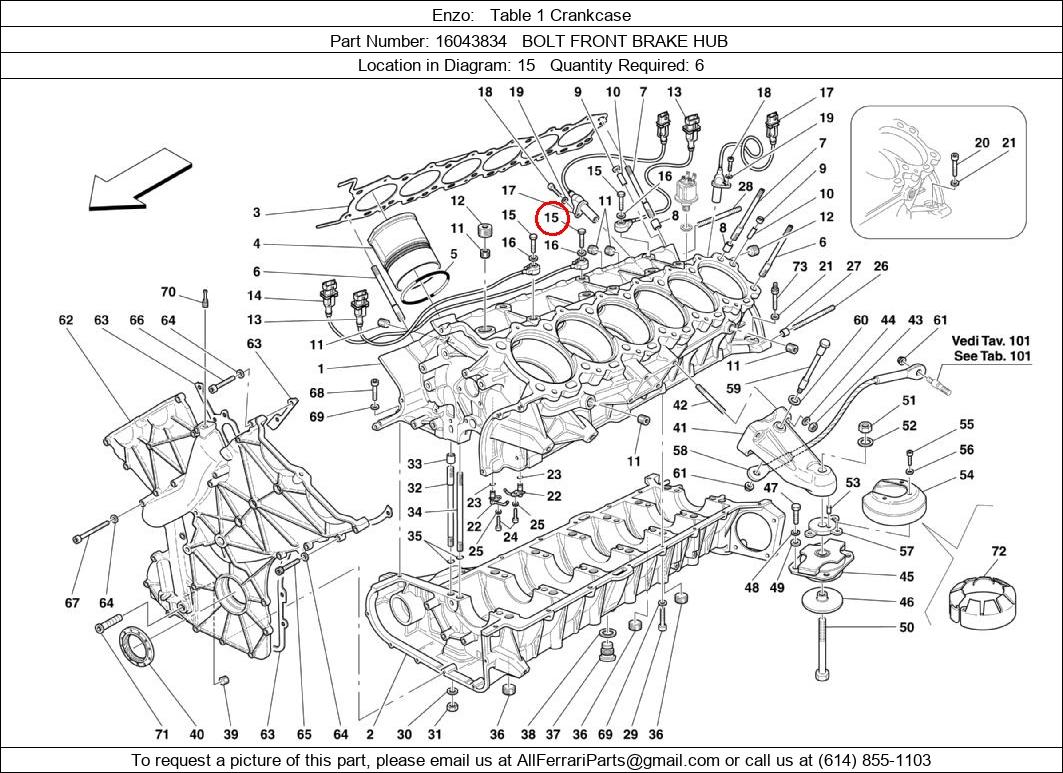 Ferrari Part 16043834