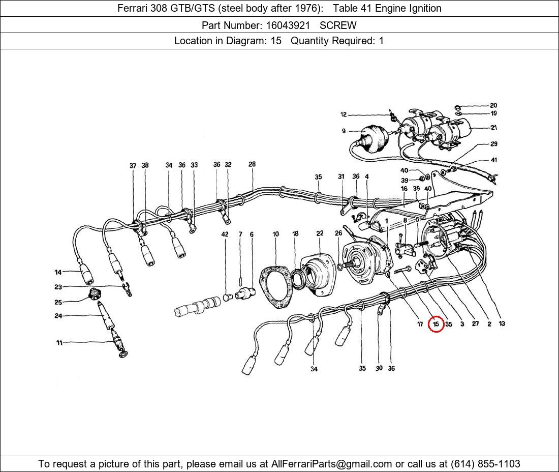 Ferrari Part 16043921