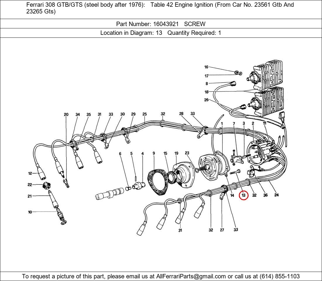 Ferrari Part 16043921