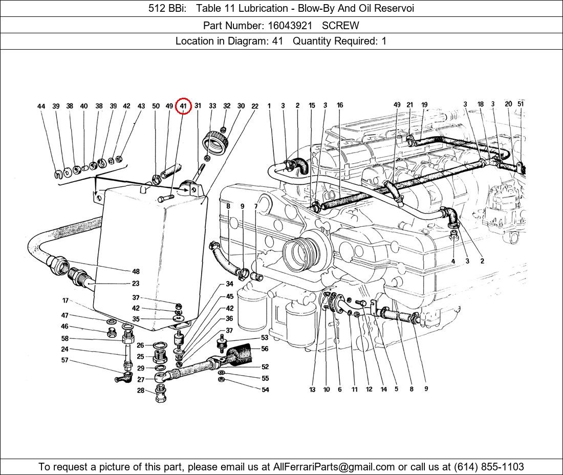 Ferrari Part 16043921