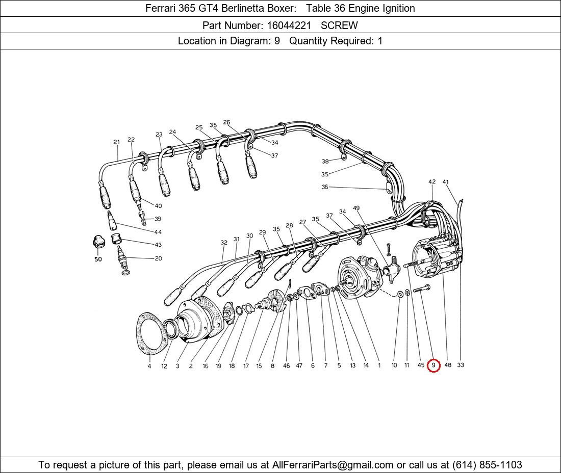 Ferrari Part 16044221