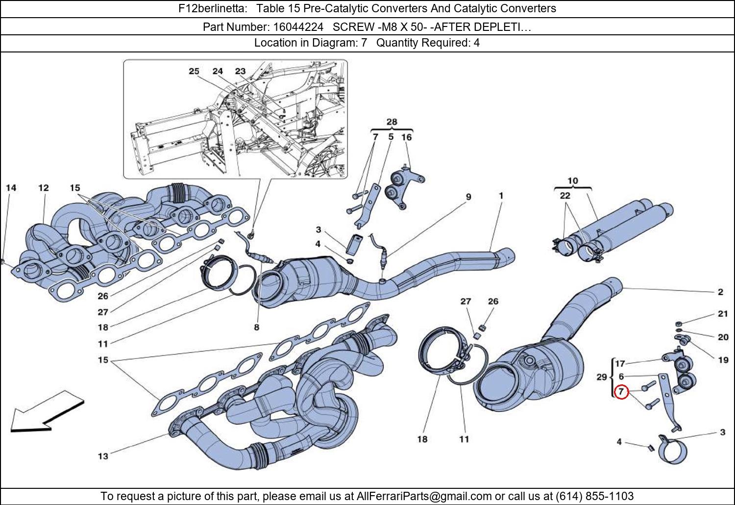 Ferrari Part 16044224