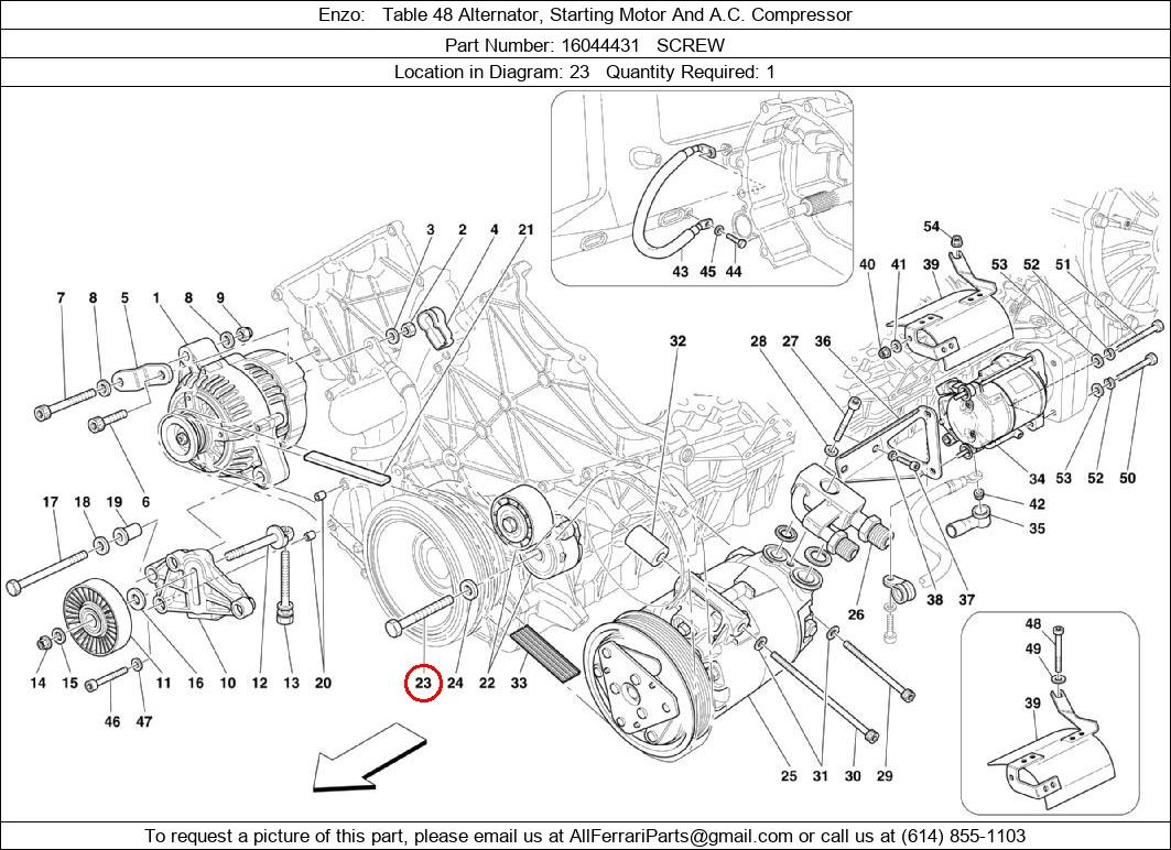 Ferrari Part 16044431