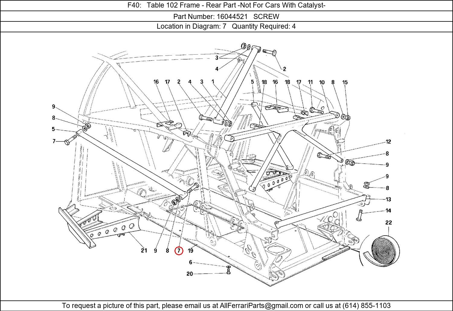 Ferrari Part 16044521