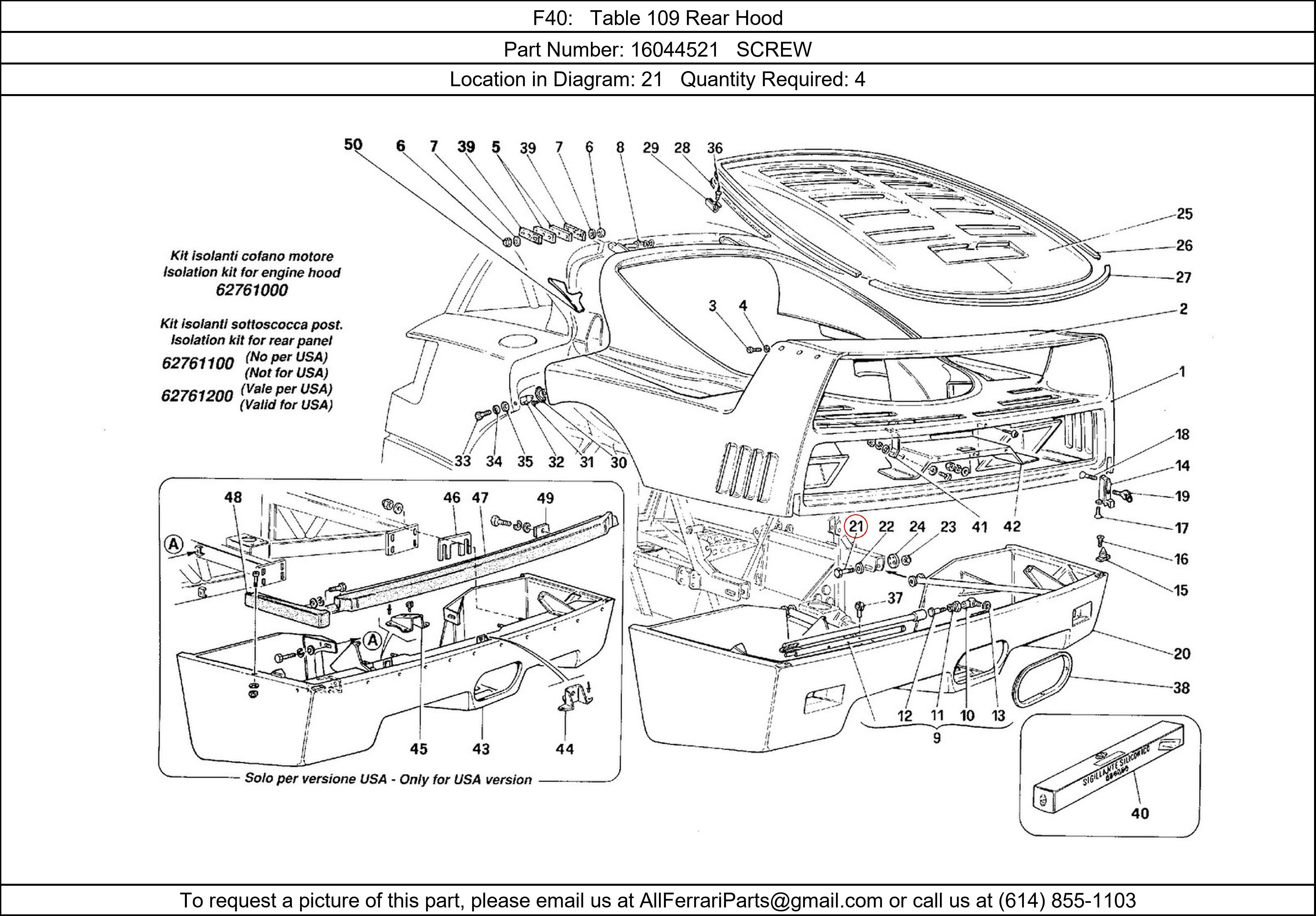 Ferrari Part 16044521