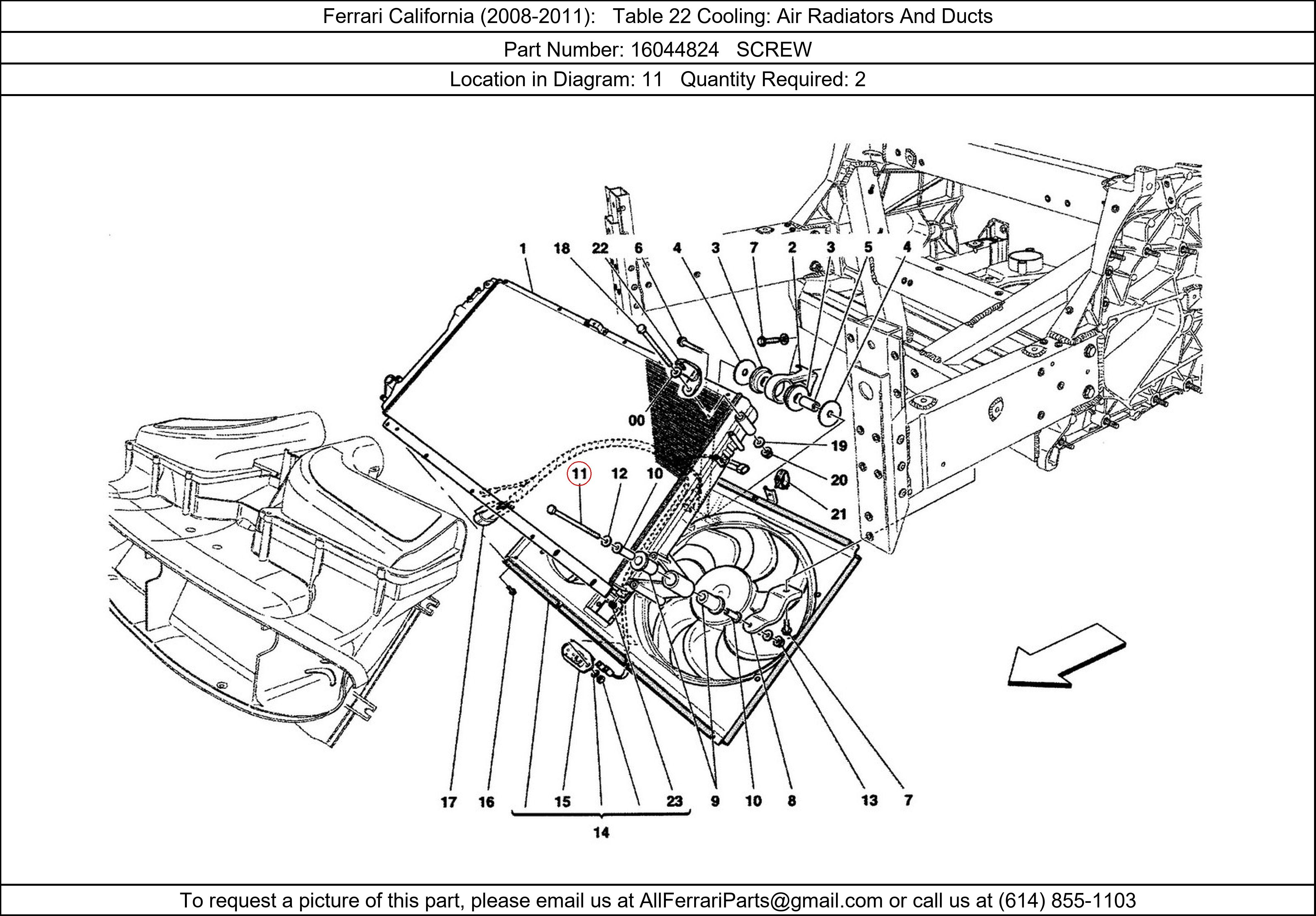 Ferrari Part 16044824