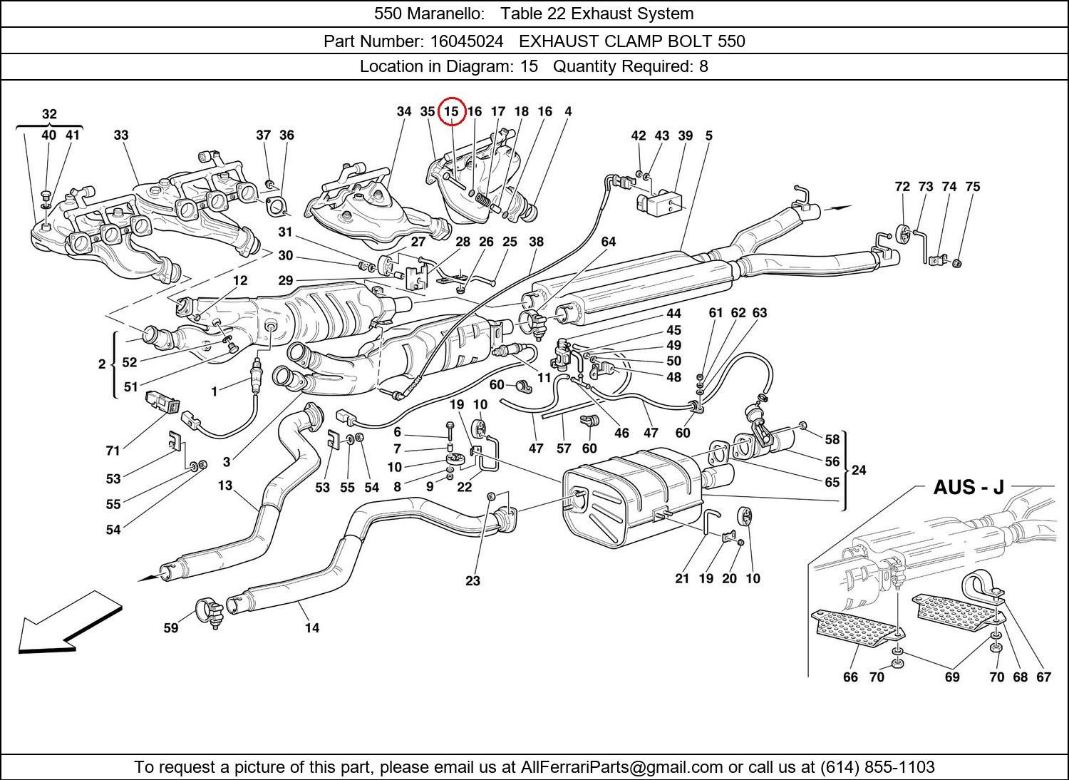 Ferrari Part 16045024