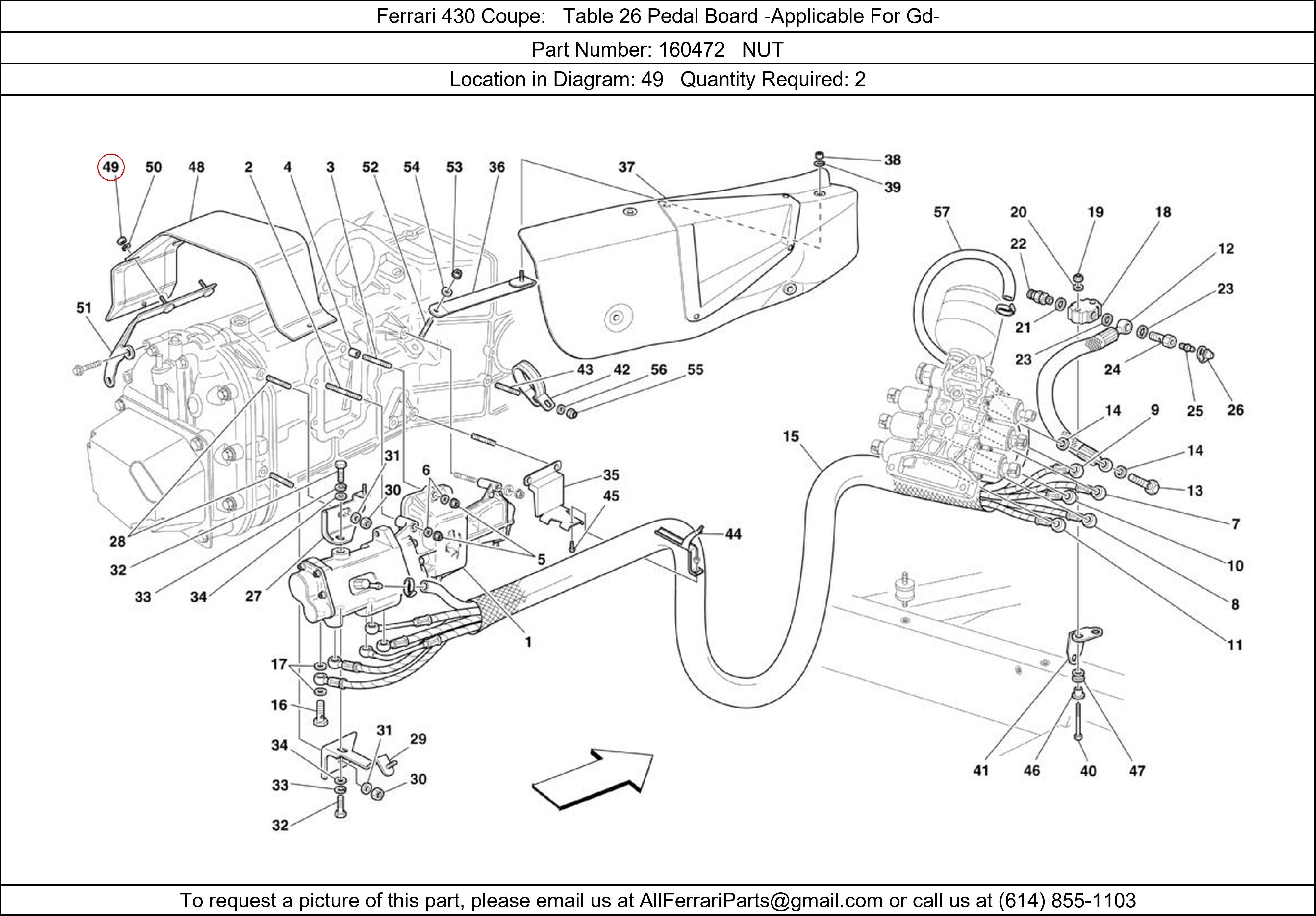 Ferrari Part 160472