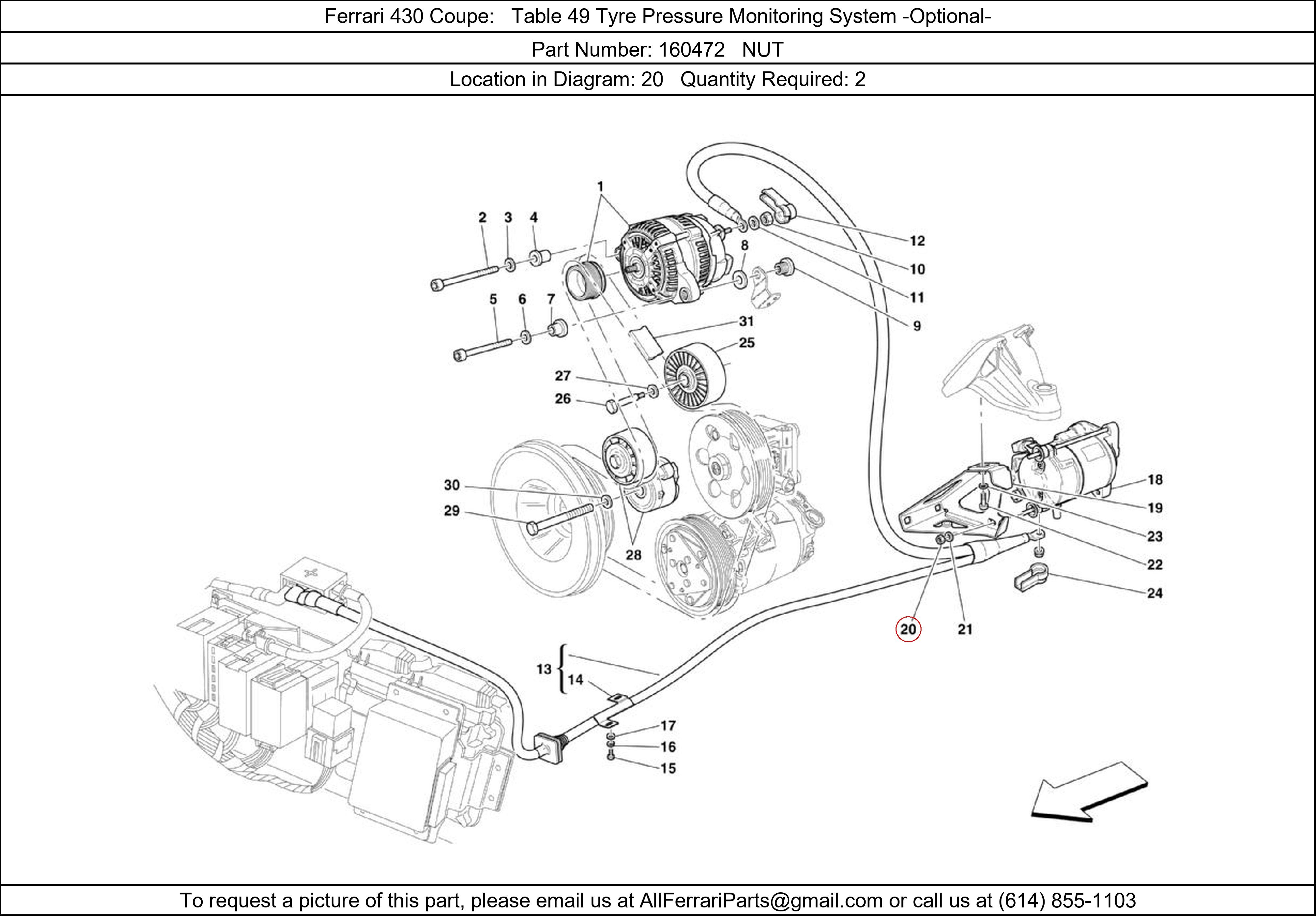 Ferrari Part 160472
