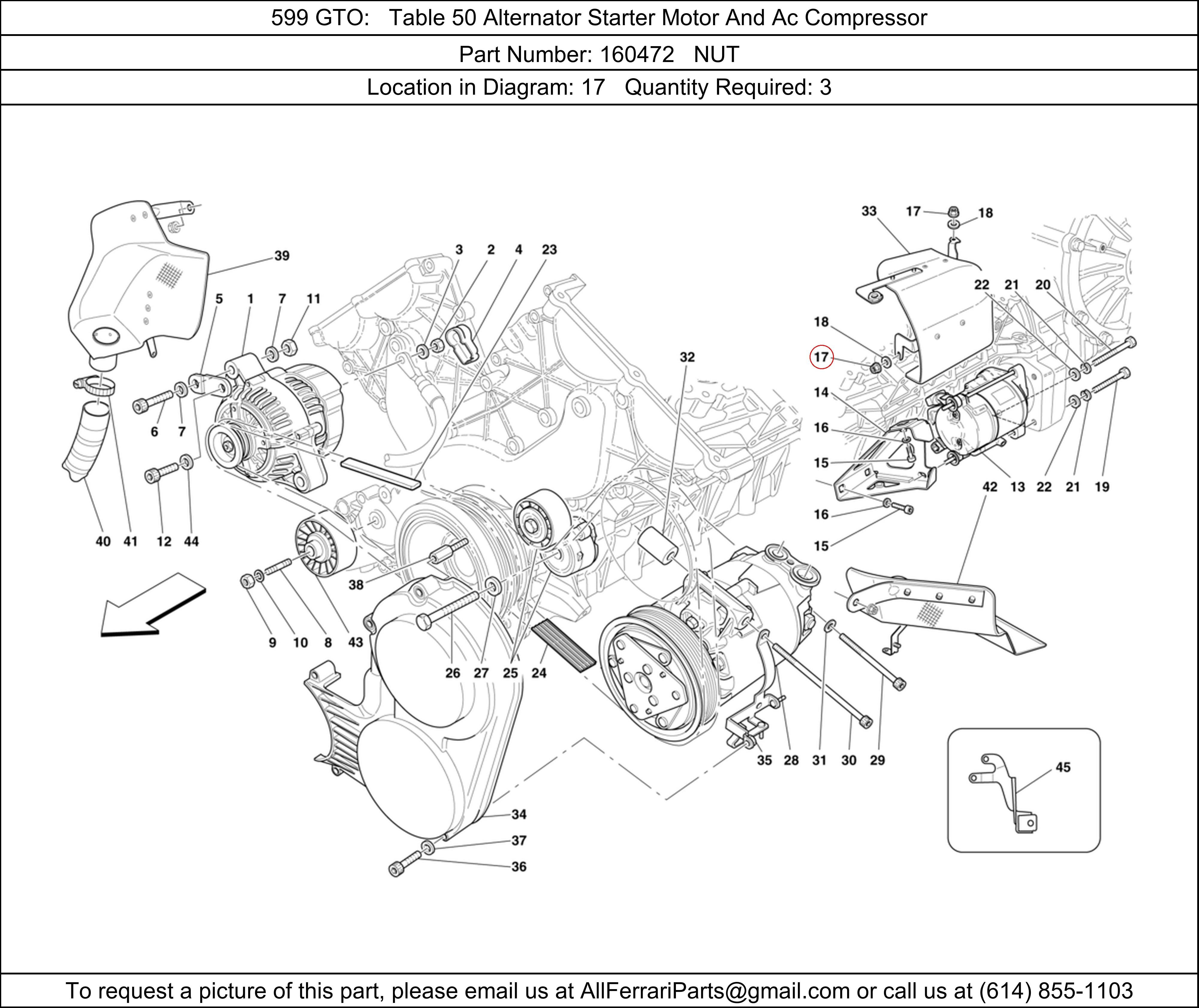 Ferrari Part 160472