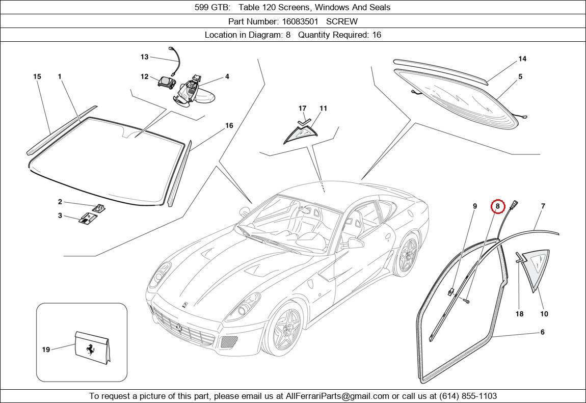 Ferrari Part 16083501