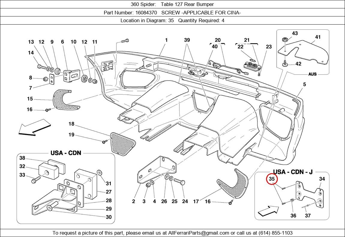 Ferrari Part 16084370