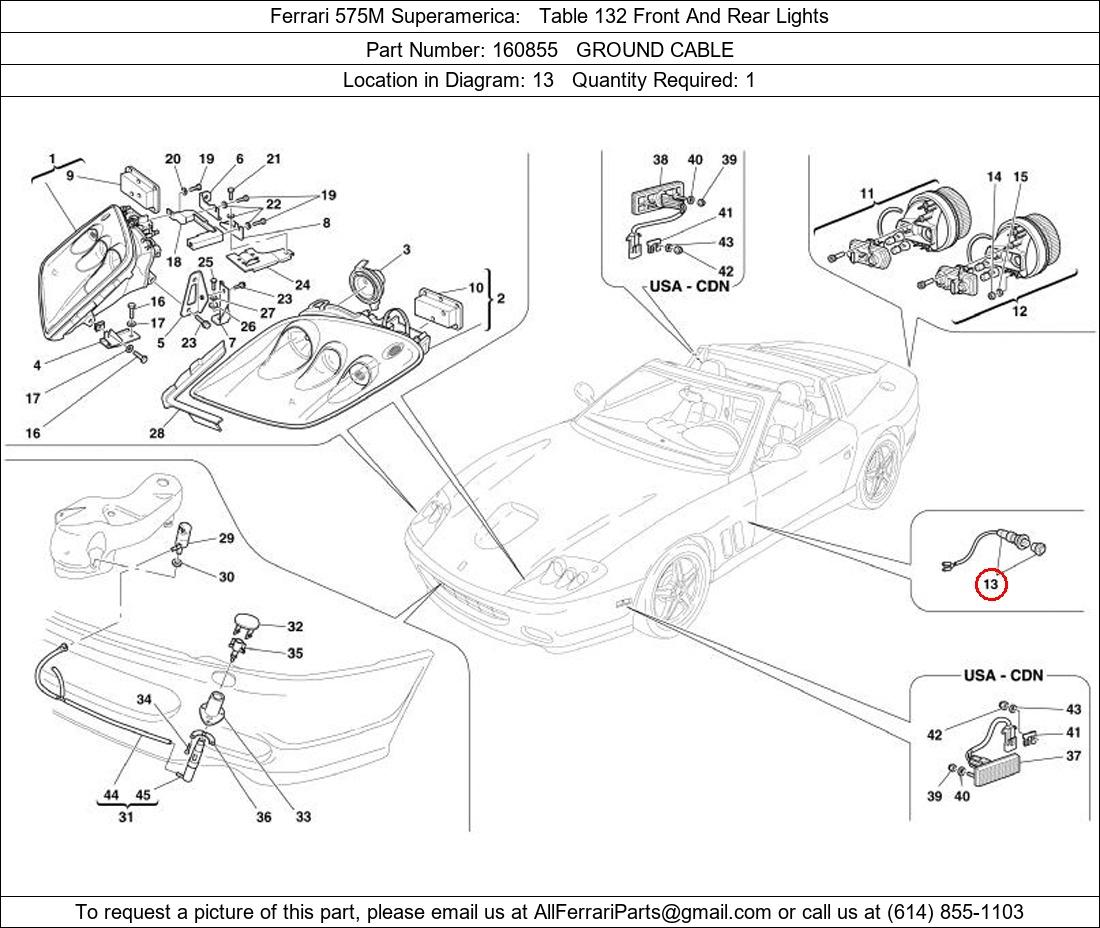 Ferrari Part 160855