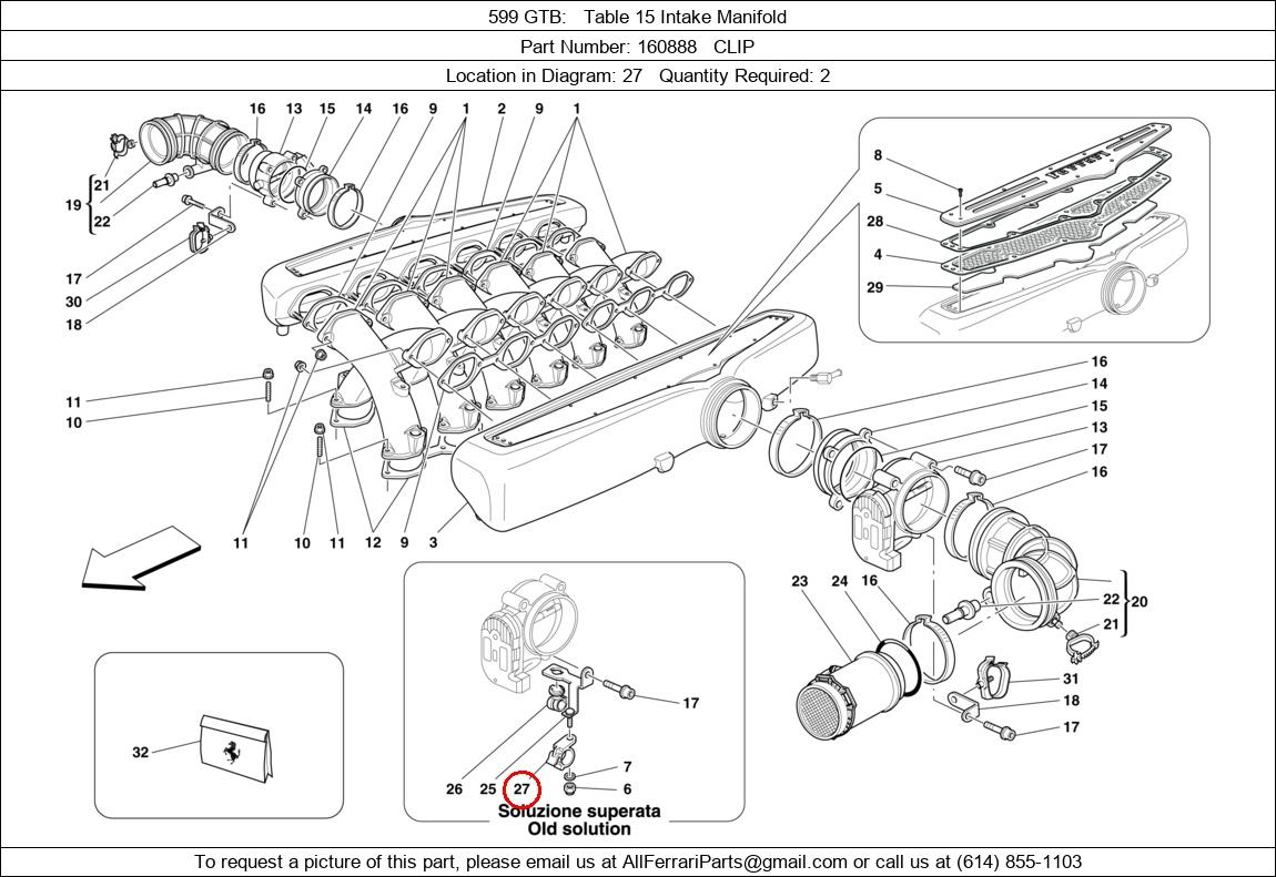 Ferrari Part 160888