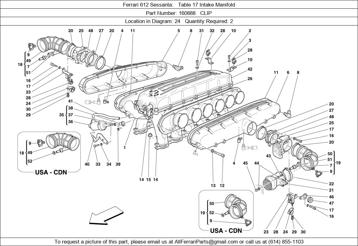 Ferrari Part 160888