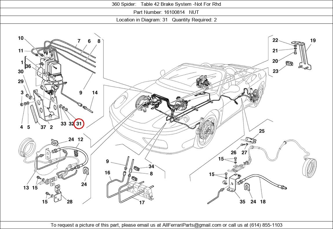 Ferrari Part 16100814