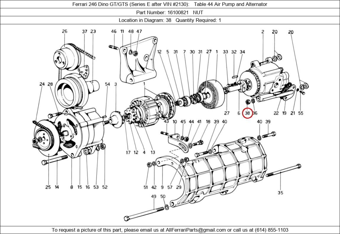 Ferrari Part 16100821