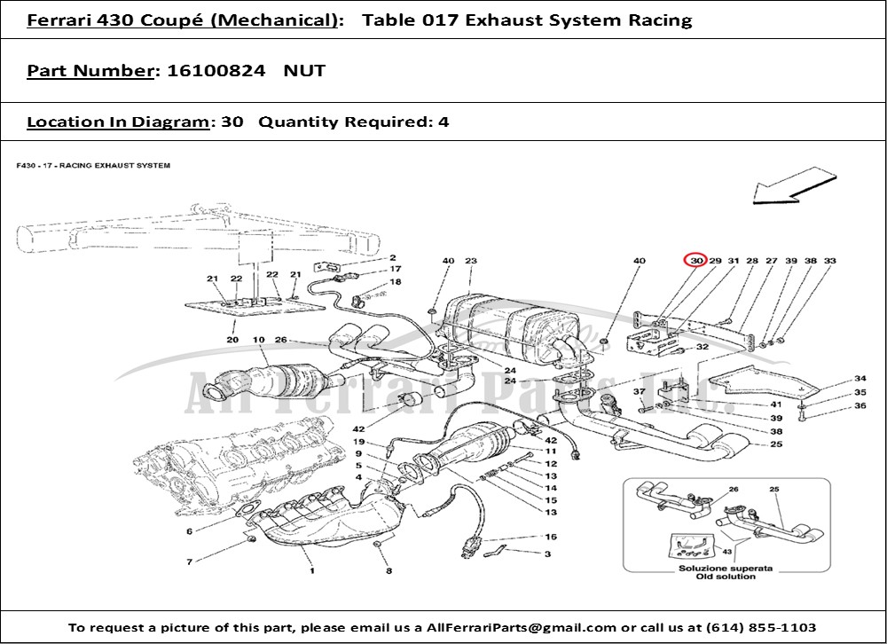 Ferrari Part 16100824