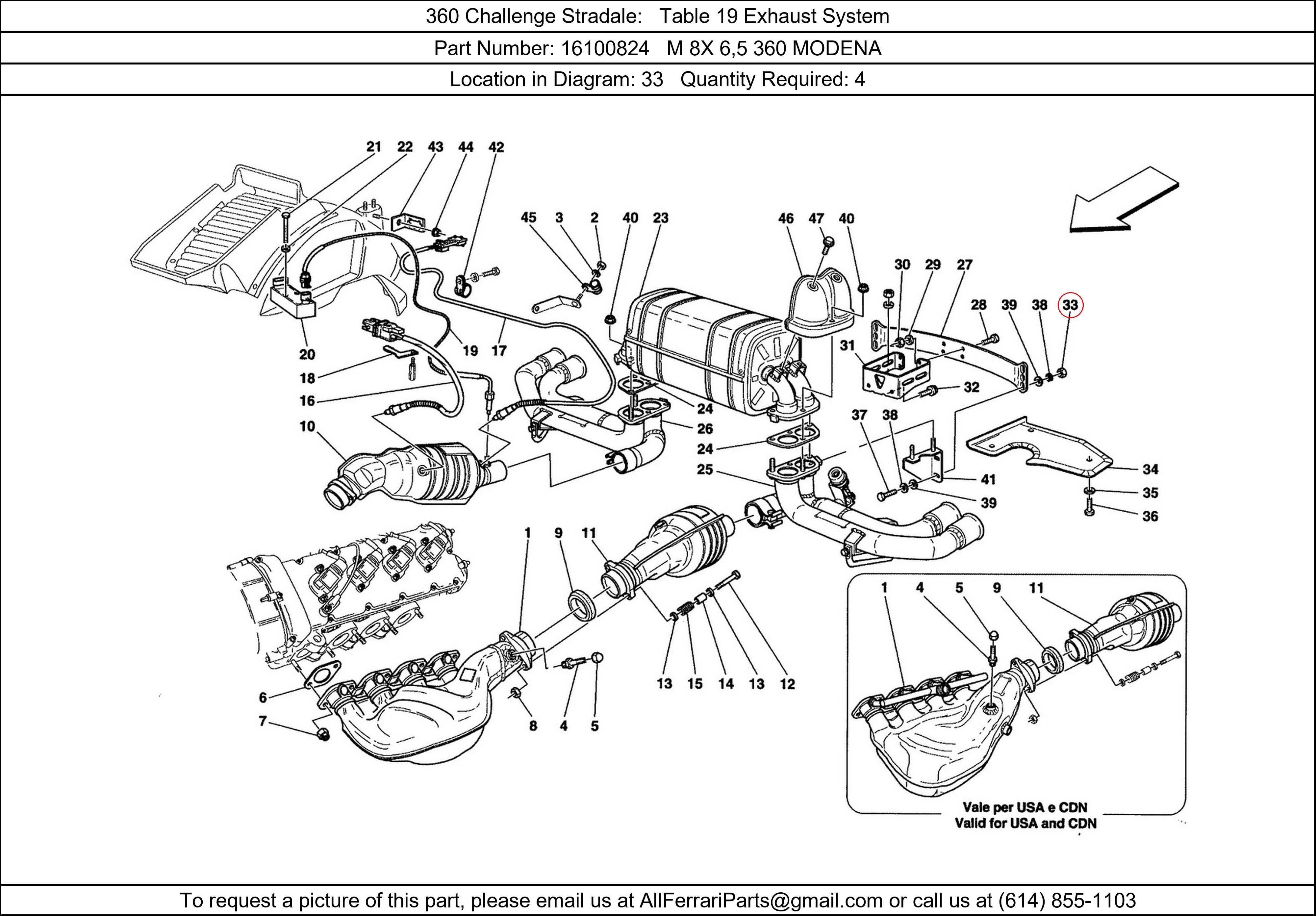 Ferrari Part 16100824