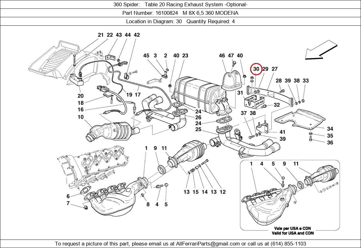 Ferrari Part 16100824