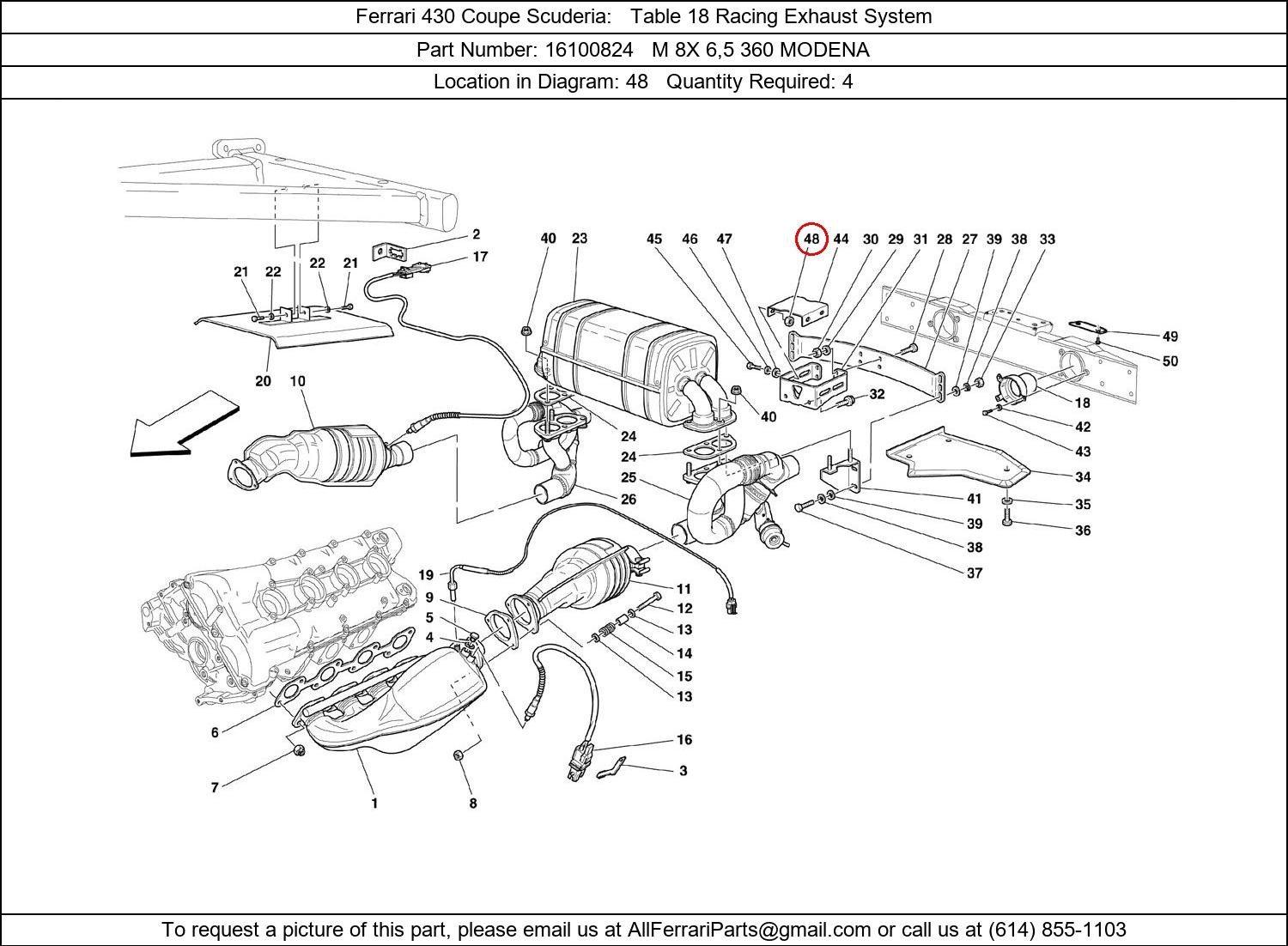 Ferrari Part 16100824