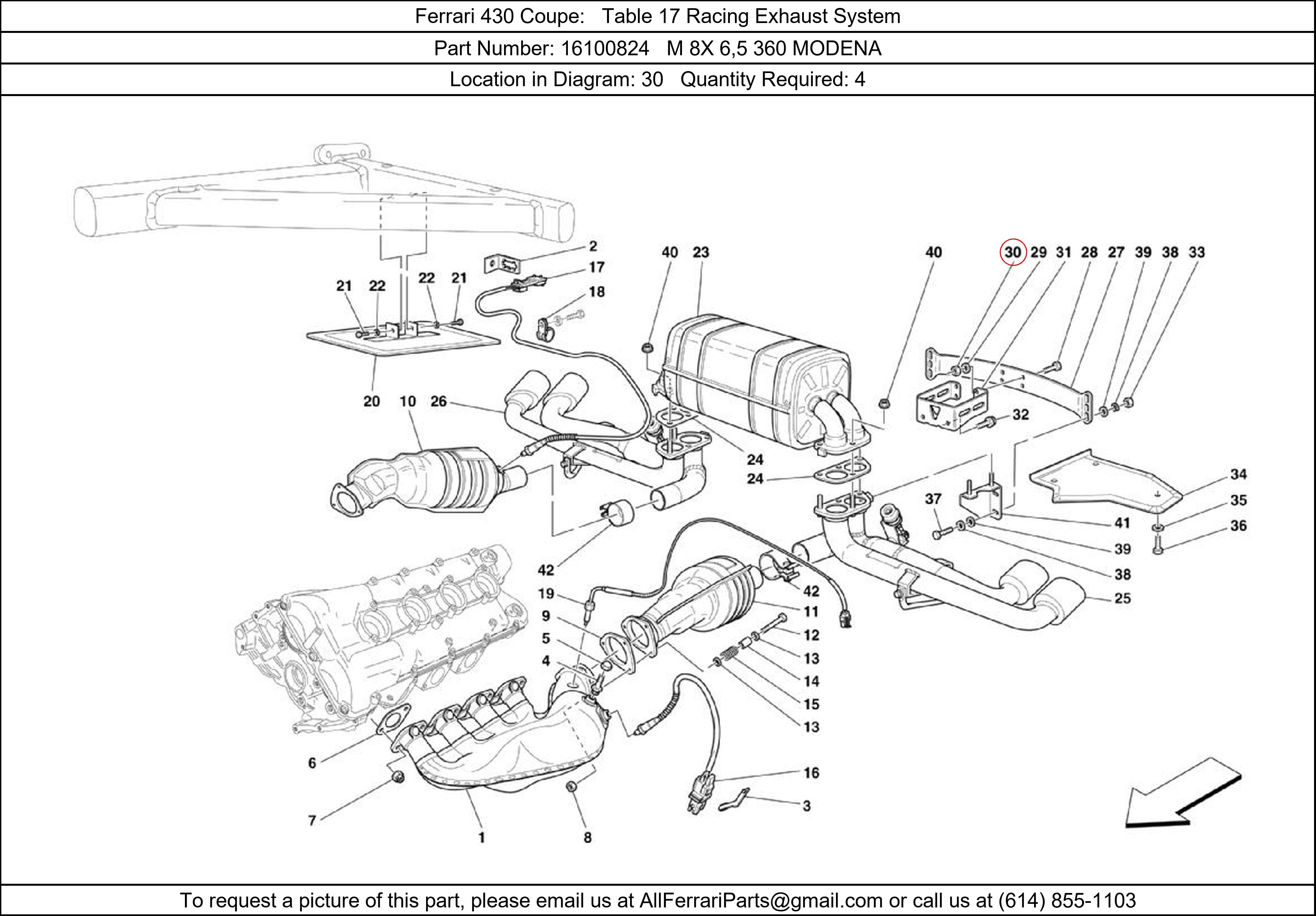 Ferrari Part 16100824