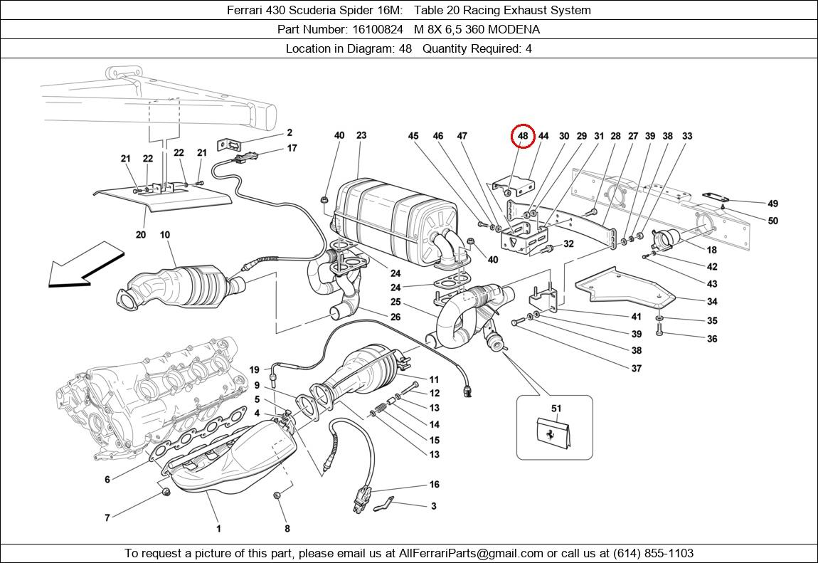 Ferrari Part 16100824