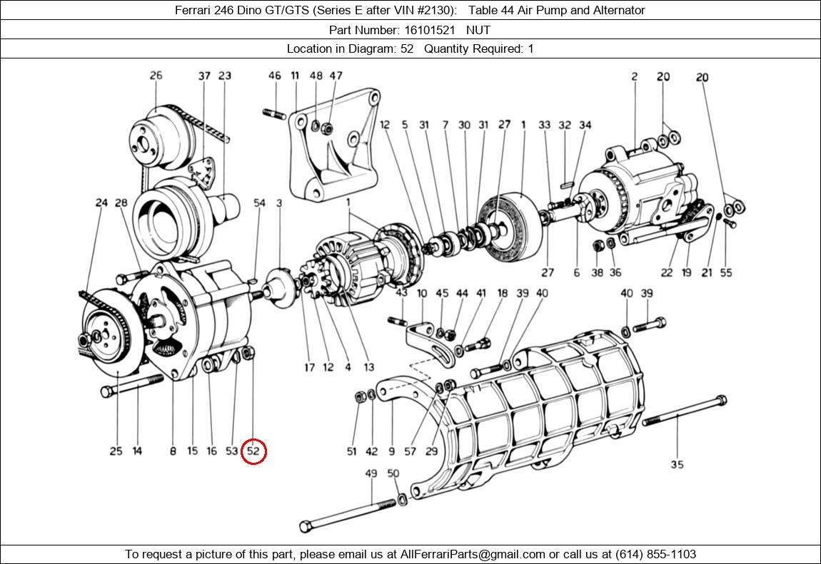 Ferrari Part 16101521