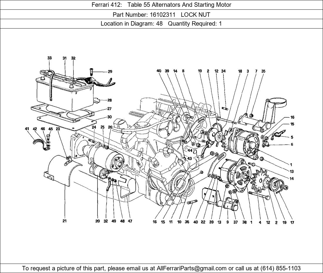 Ferrari Part 16102311