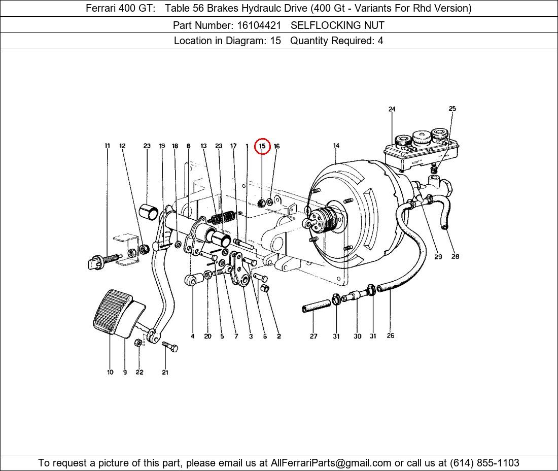 Ferrari Part 16104421