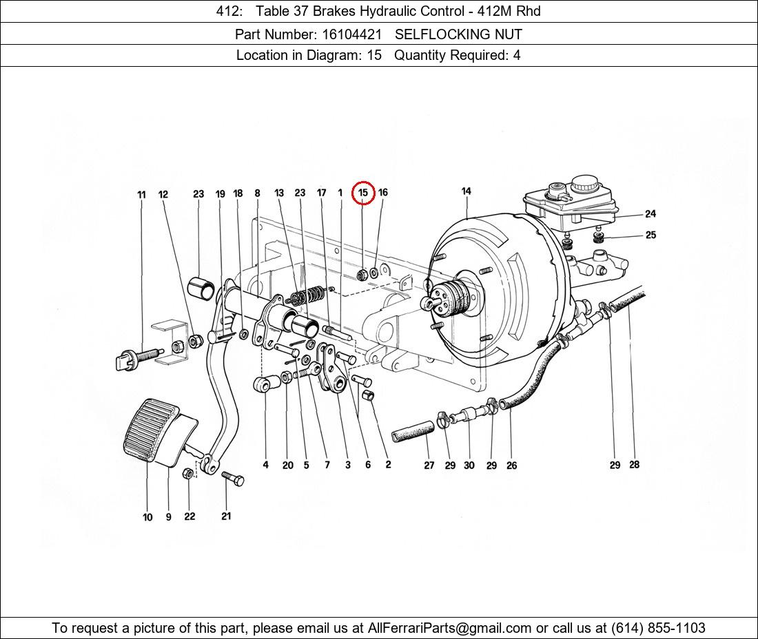 Ferrari Part 16104421