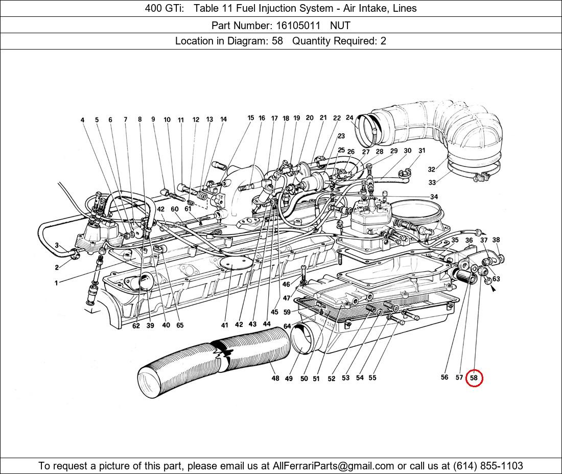 Ferrari Part 16105011