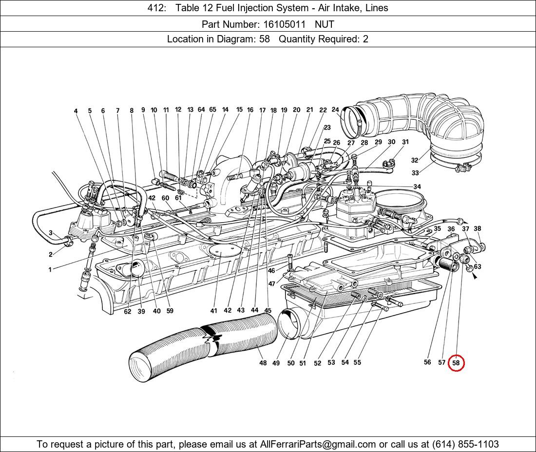 Ferrari Part 16105011