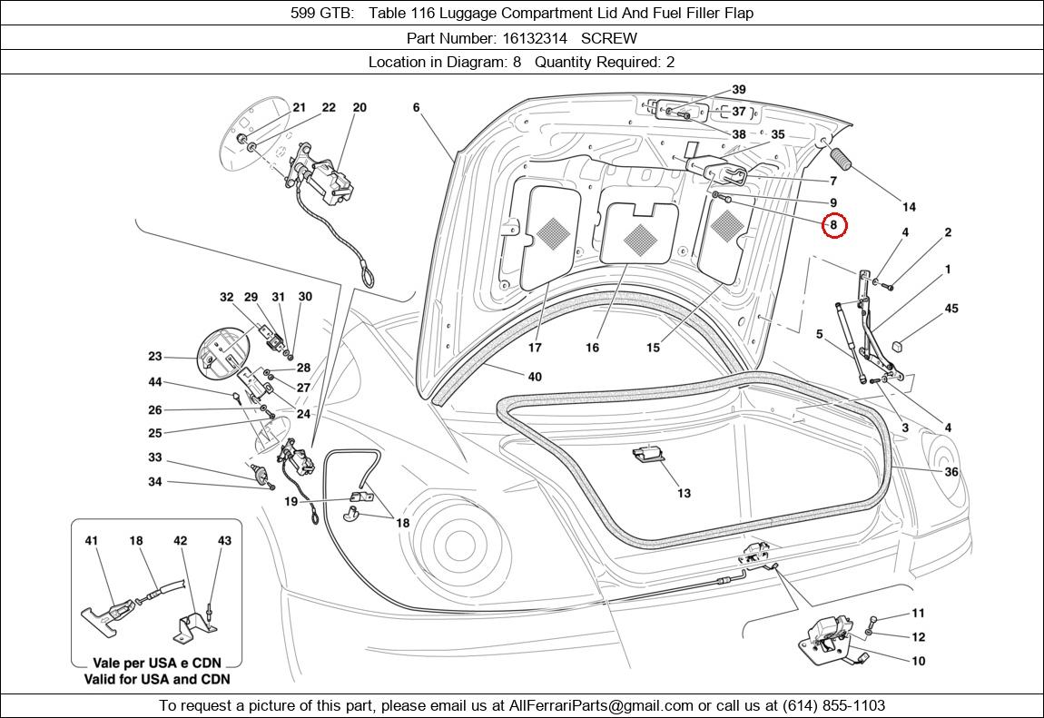 Ferrari Part 16132314