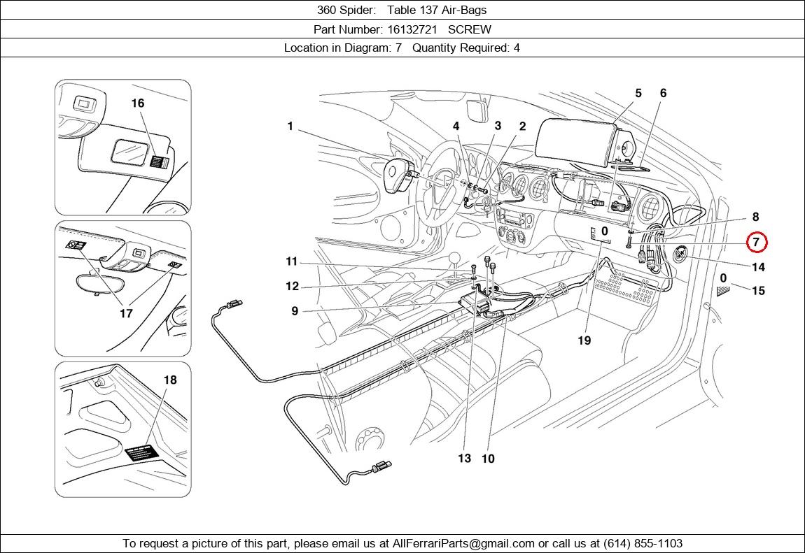 Ferrari Part 16132721